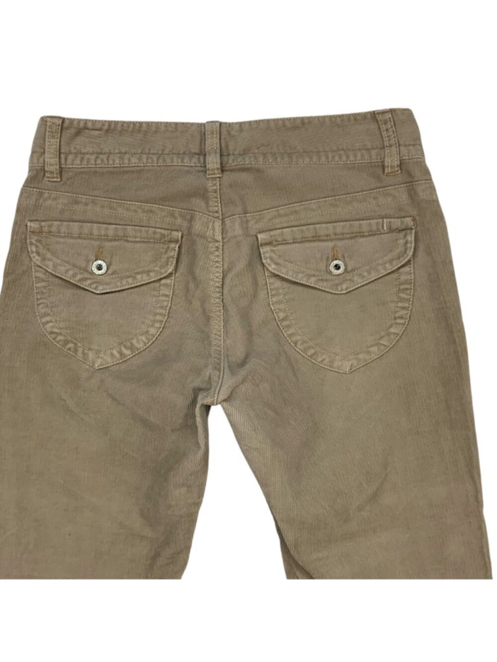 Polo Ralph Lauren Wendy Jean Corduroy Pants 6 Tan Bootcut - Picture 9 of 14